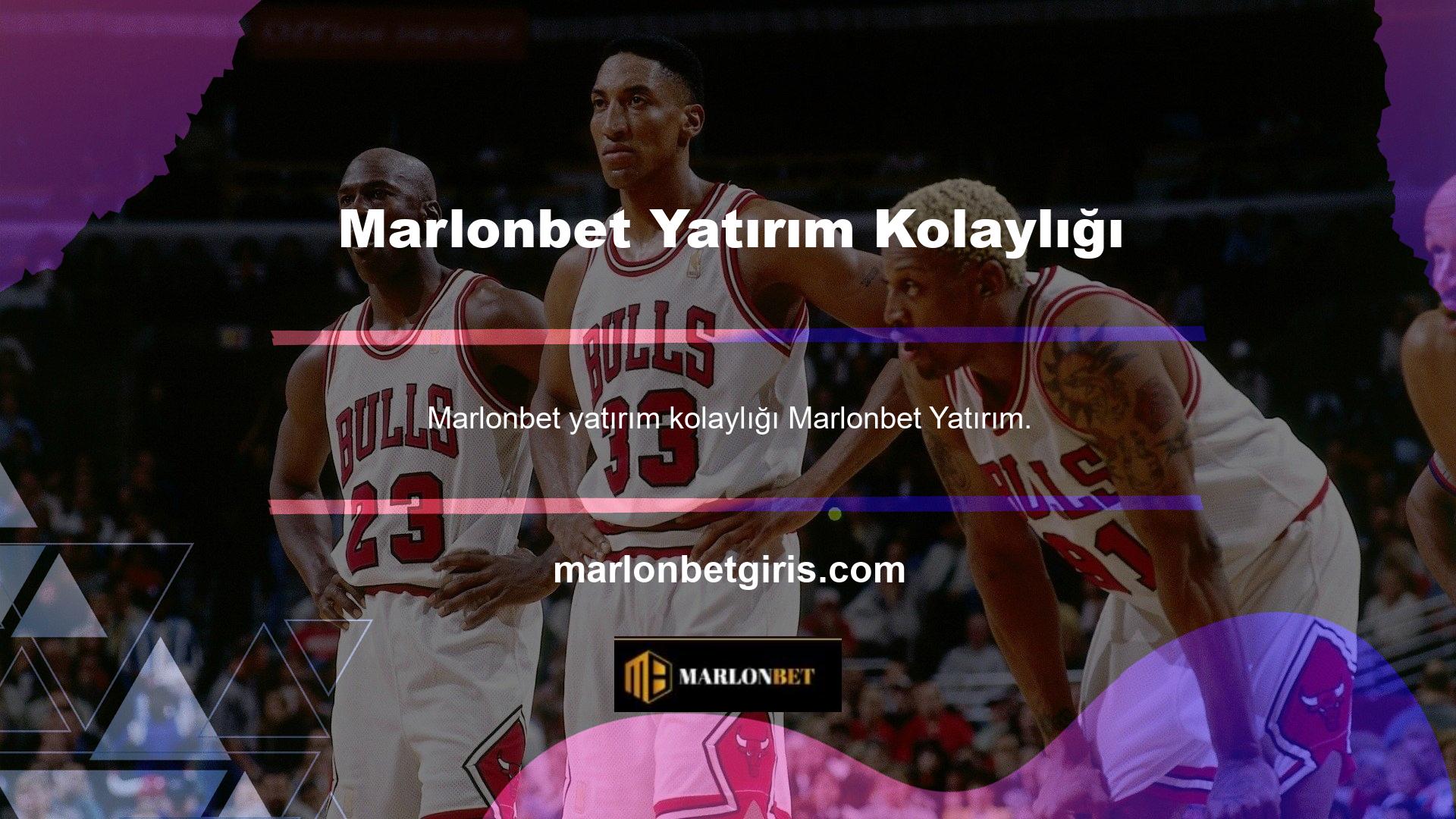 Marlonbet yatırımı artık Marlonbet hesabınıza kolayca para yatırabilir